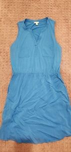 Casual dress, blue